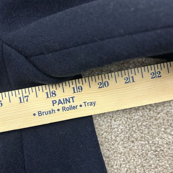 J. Crew Black Pea Coat - Picture 8 of 8